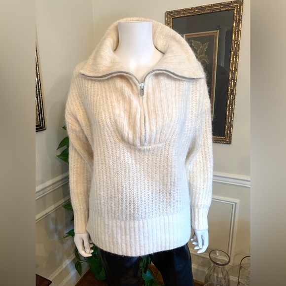 A.L.C. Zip Wool Blend Sweater - Picture 5 of 14